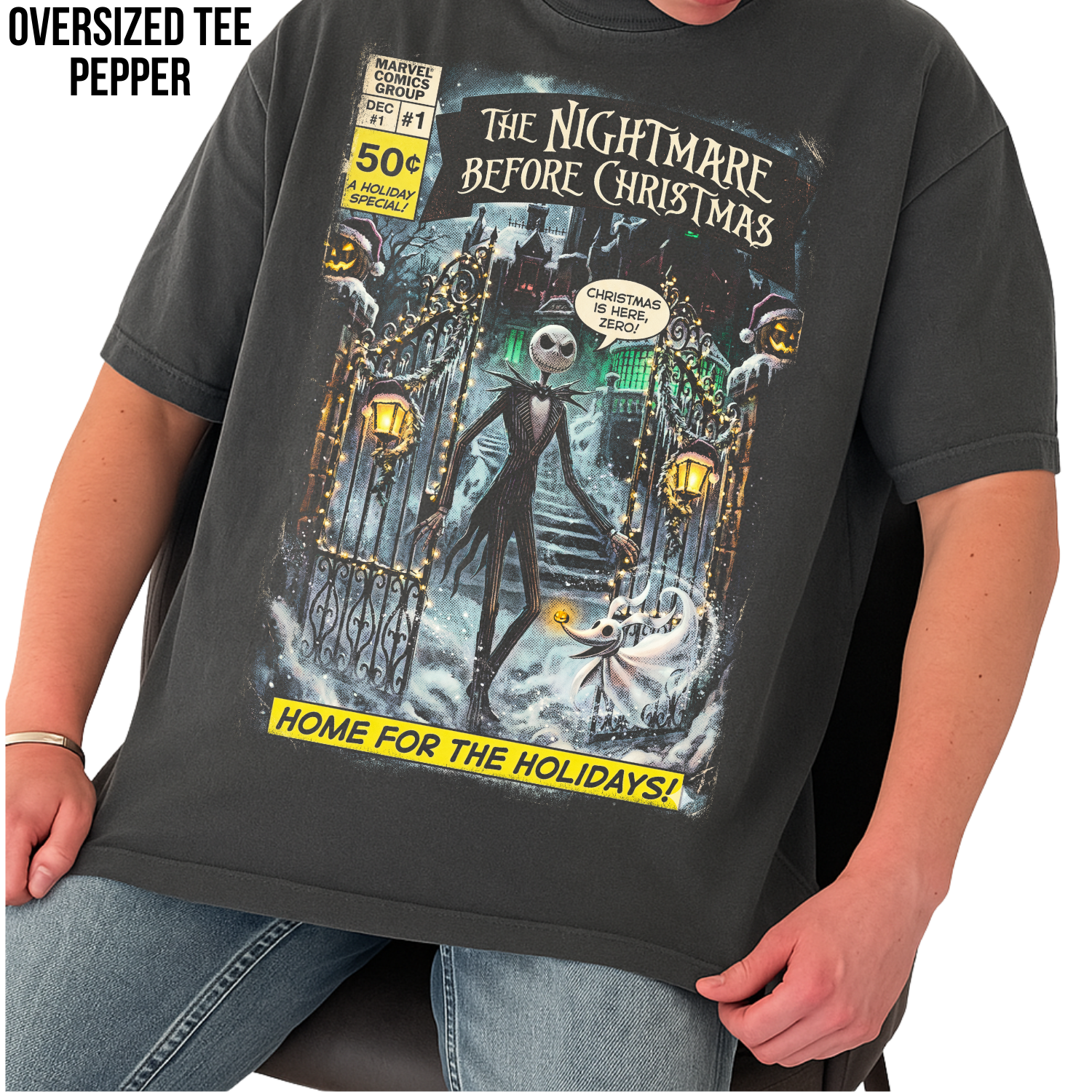 Nightmare Before Christmas Shirt – Jack Skellington Vintage Holiday Tee