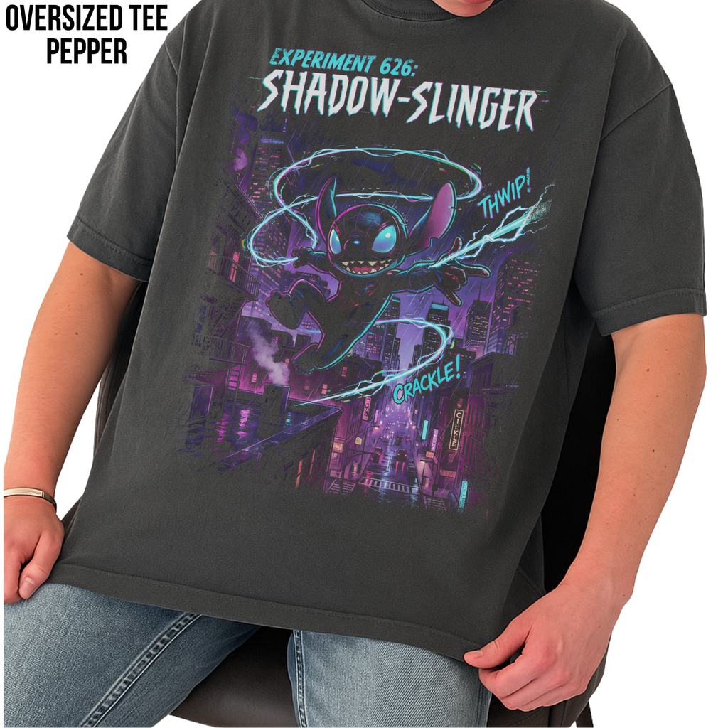 Experiment 626 Stitch Shirt: Stitch Spider-Man Spider-Verse Tee