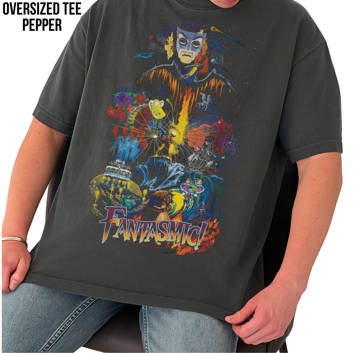 Disney Fantasmic Shirt - Retro Sorcerer Mickey Shirt