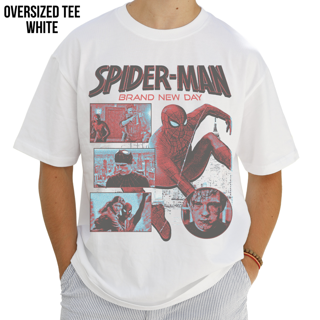 Spider-Man Shirt – Spider-Man Brand New Day Tom Holland Graphic Tee, Spider-Man Marvel Fan Gift, MCU Spider-Man Shirt, Marvel Graphic Tee