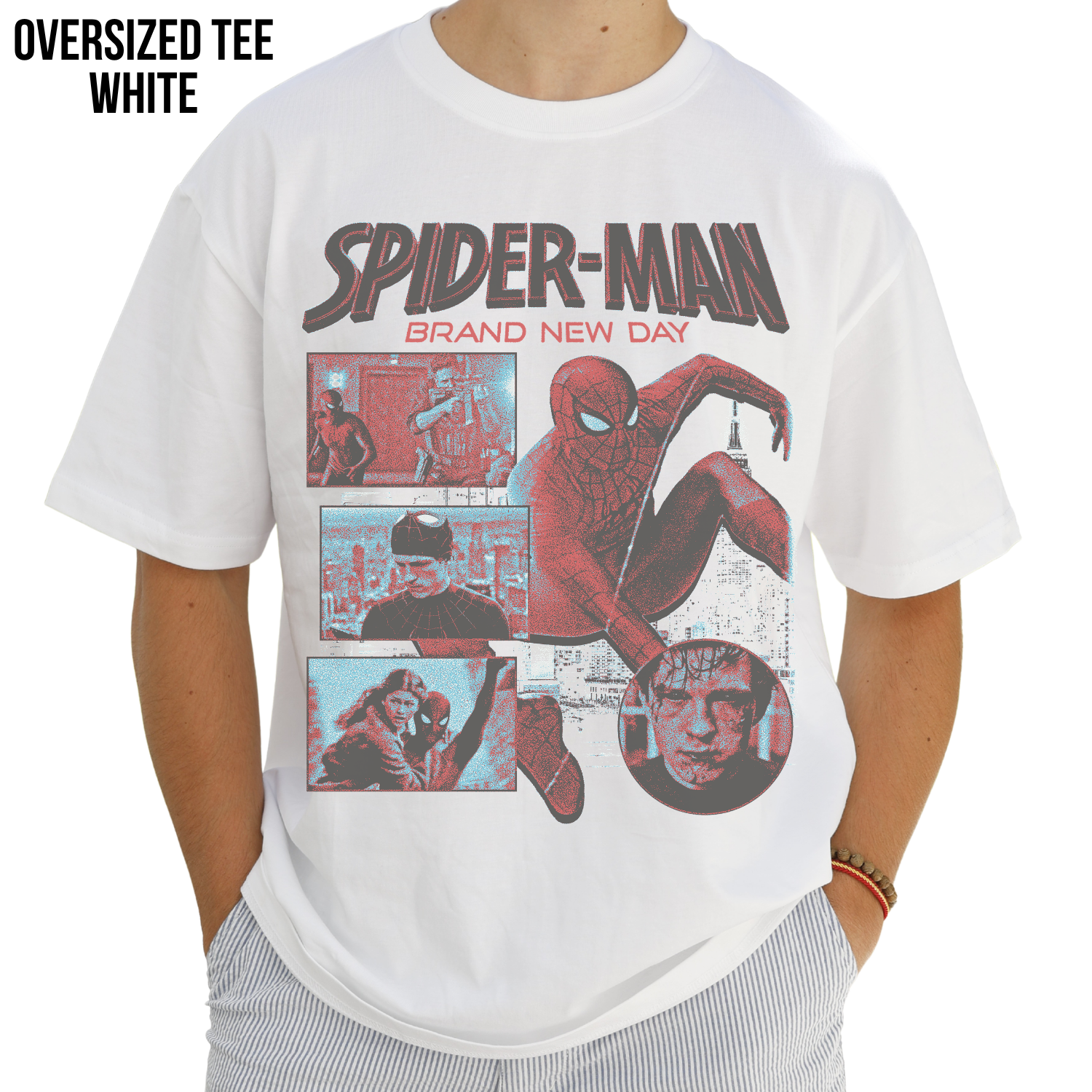 Spider-Man Shirt – Spider-Man Brand New Day Tom Holland Graphic Tee, Spider-Man Marvel Fan Gift, MCU Spider-Man Shirt, Marvel Graphic Tee