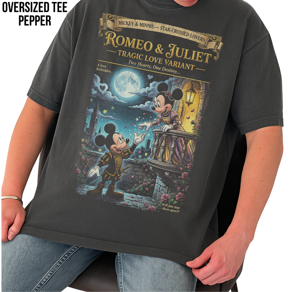 Vintage Mickey & Minnie Romeo & Juliet Shirt – Disney Love Story Variant
