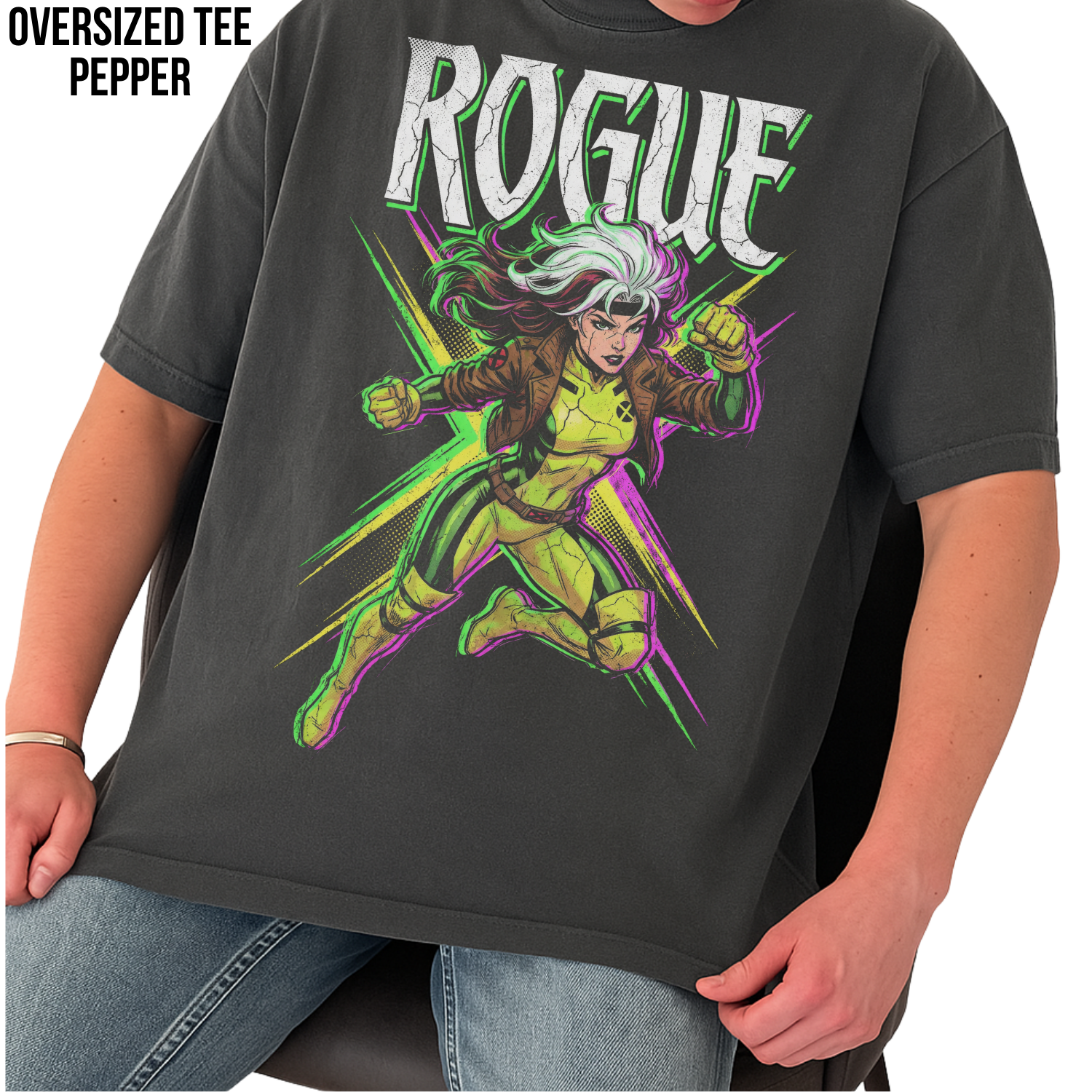 Rogue X-Men Vintage Style Shirt - Retro Comic Graphic Tee