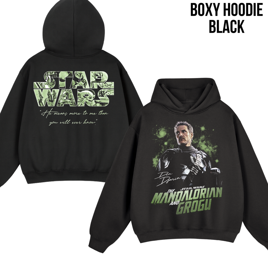 Mandalorian & Grogu Shirt – Star Wars Vintage Tee