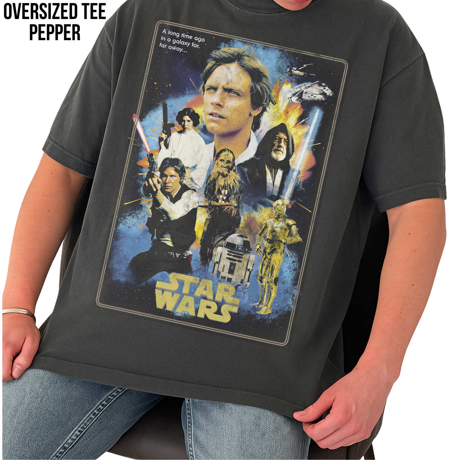 Vintage Star Wars Shirt - A New Hope Movie Poster Tee 1977