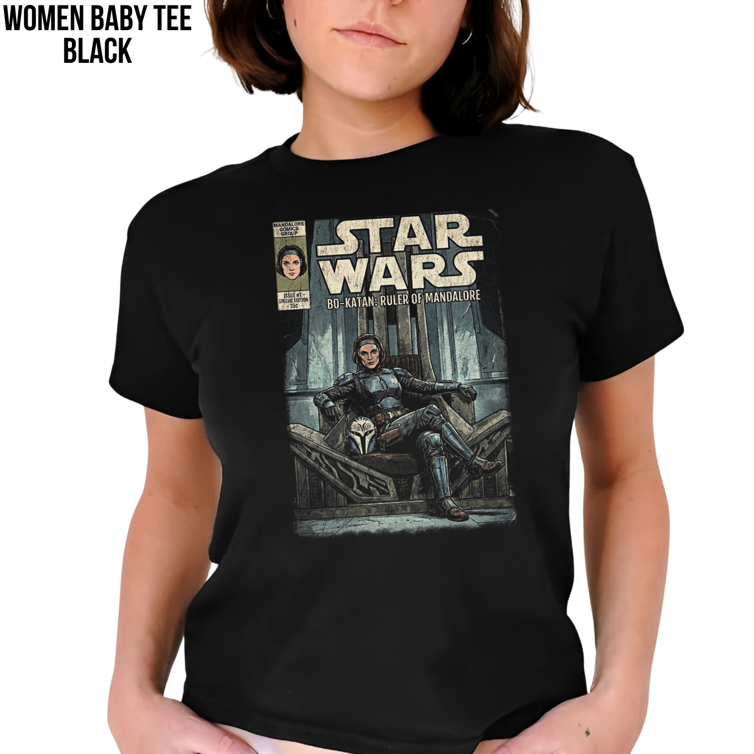 Bo Katan Star Wars Shirt: Star Wars Mandalorian Tee