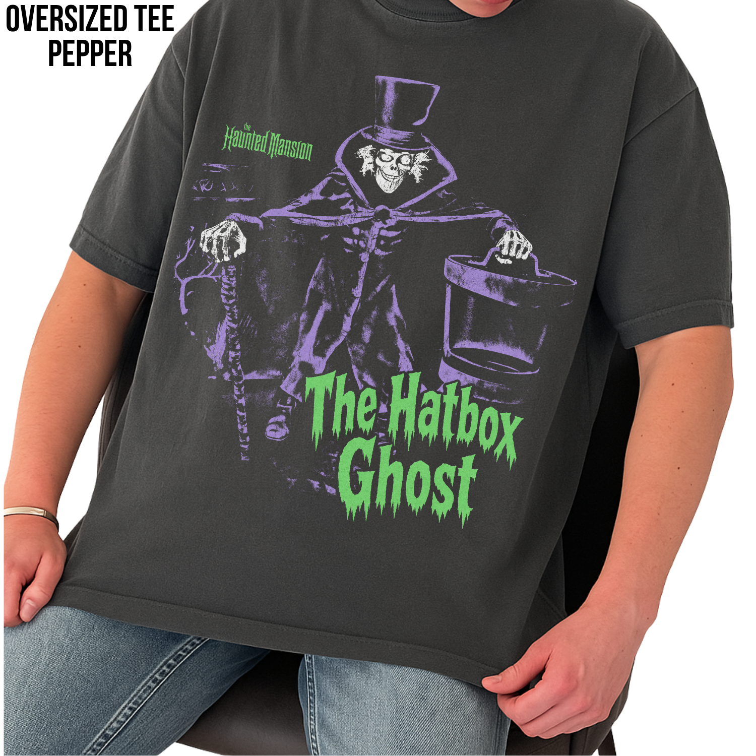 Hatbox Ghost Shirt – Haunted Mansion Hatbox Ghost Tee, Haunted Mansion Graphic Shirt, Disney Halloween Fan Gift, Disney Haunted Mansion Shirt