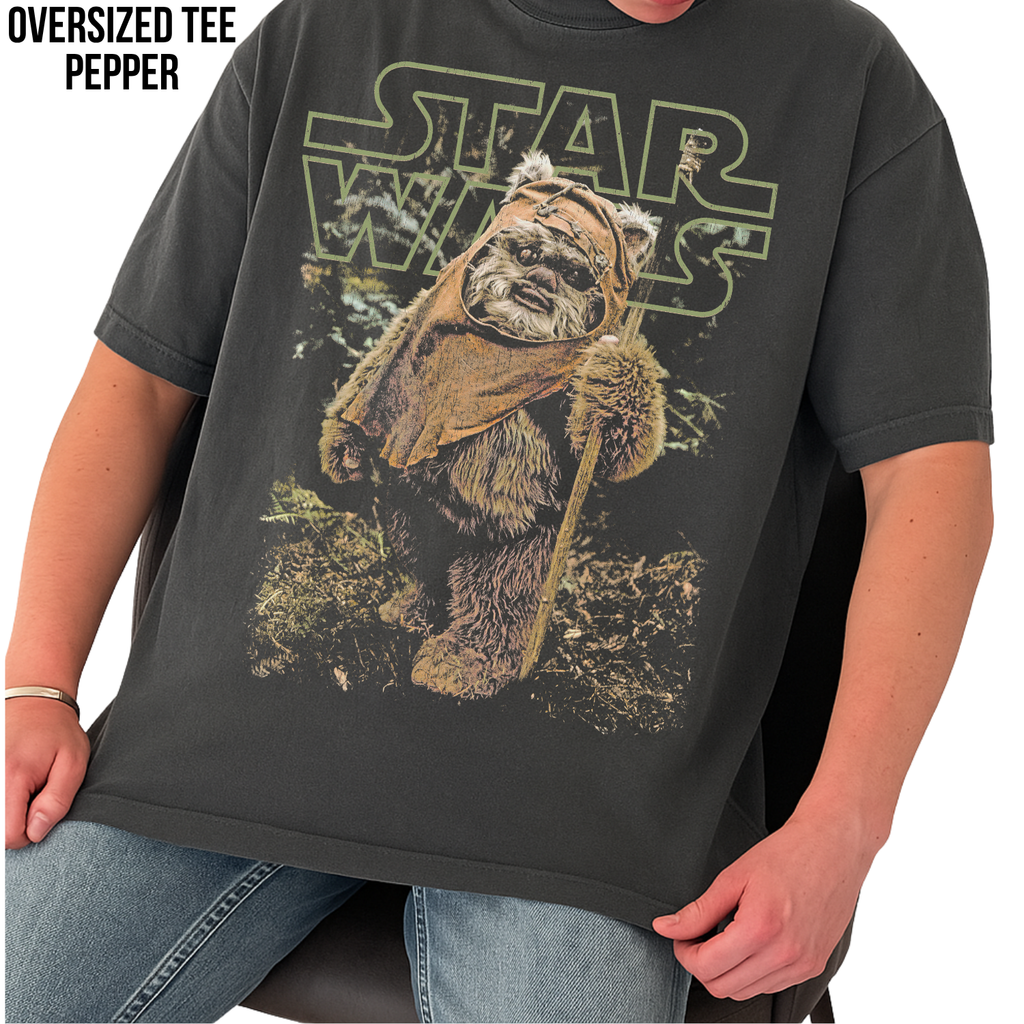 Star Wars Ewok Shirt – Wicket Endor Graphic Tee, Star Wars Fan Gift, Return Of The Jedi Ewok Shirt, Galaxy's Edge Disney Tee