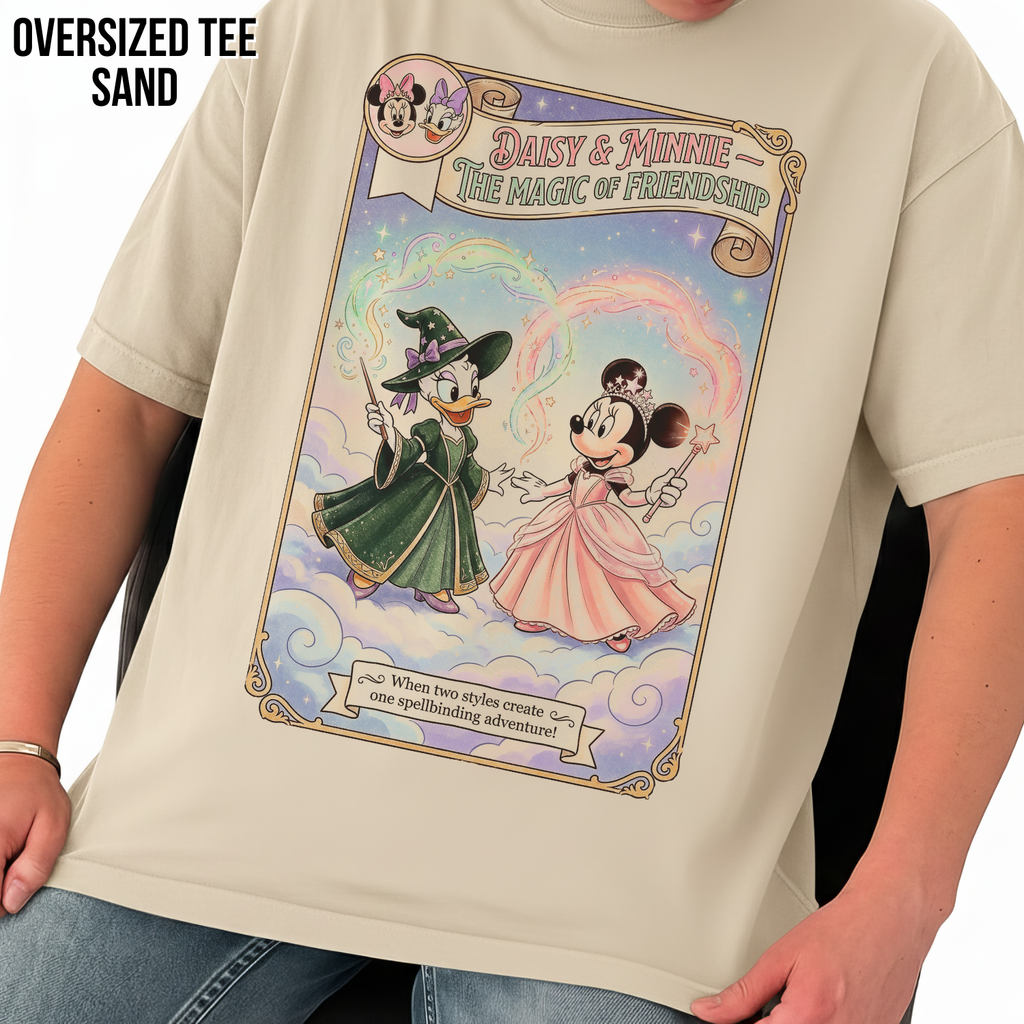 Daisy & Minnie Shirt – Magic of Friendship Vintage Storybook Tee