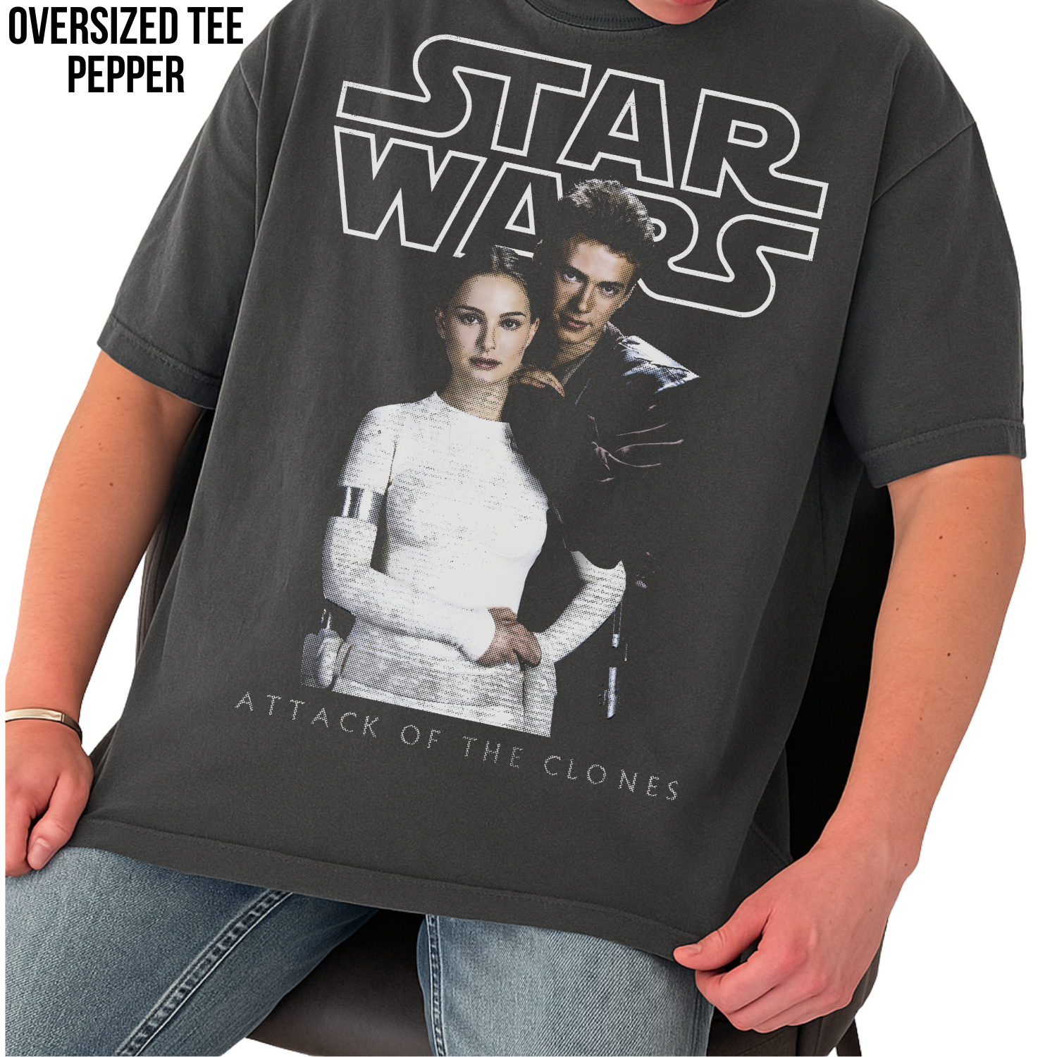 Star Wars Attack of the Clones Shirt - Anakin Padmé Tee