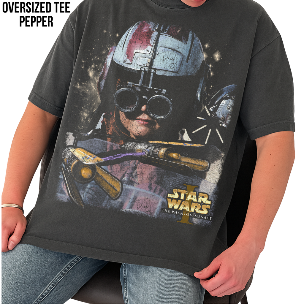 Star Wars Little Anakin Skywalker Shirt – Phantom Menace Podracer Tee