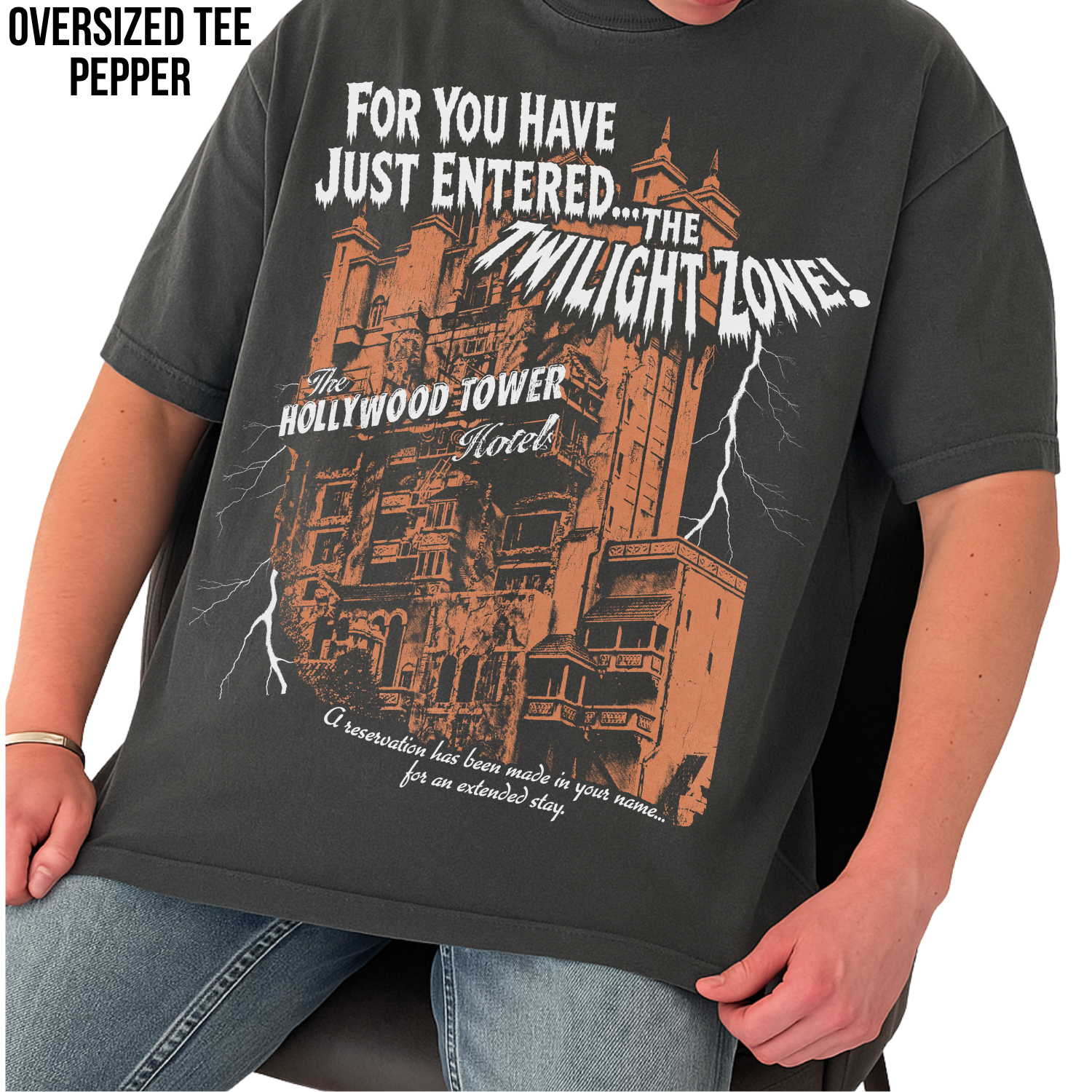 Tower of Terror Shirt – Hollywood Tower Hotel Twilight Zone Tee, Tower of Terror Graphic Shirt, Disney World Ride Fan Gift, Disney Hollywood Studios Shirt