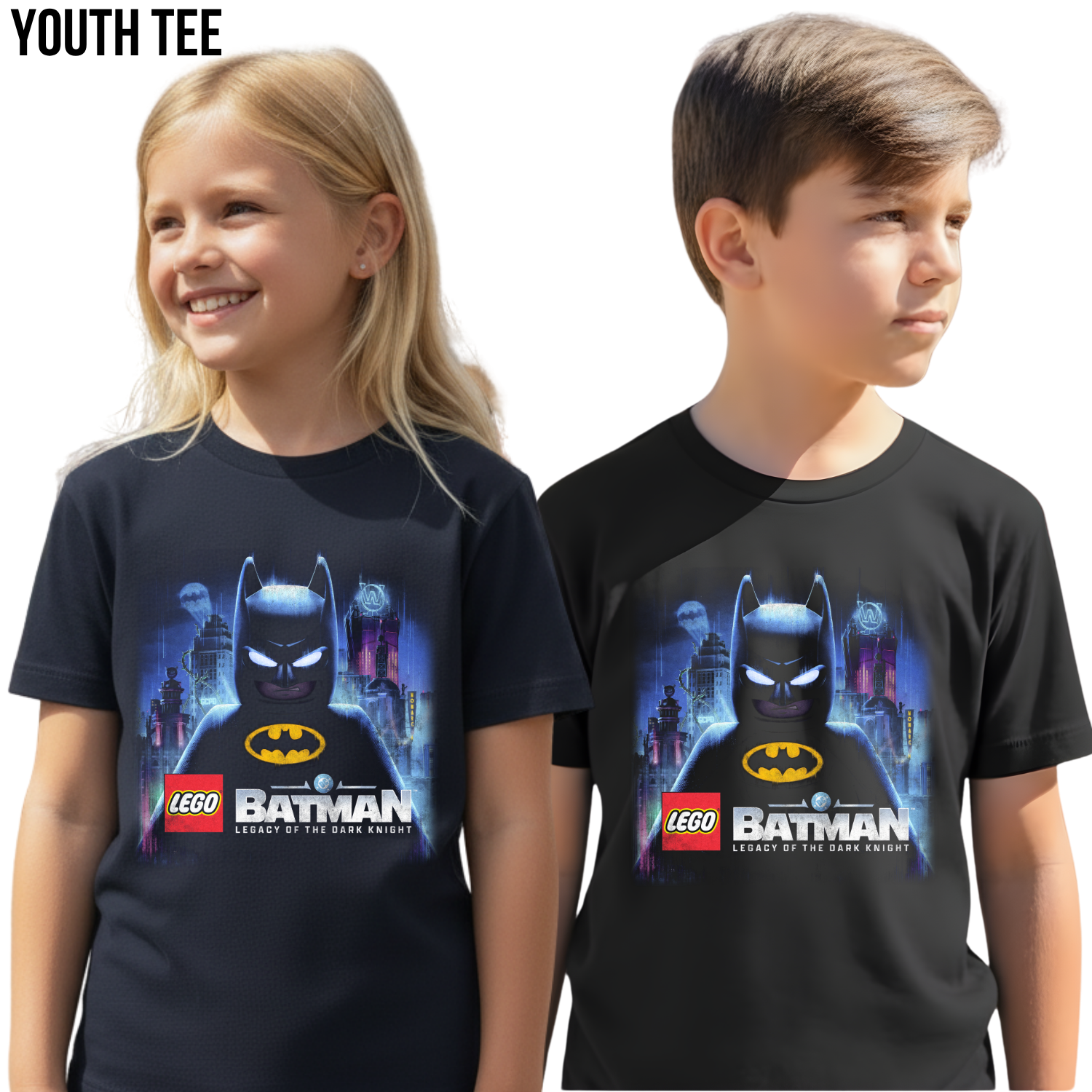 Lego Batman Shirt – Legacy of the Dark Knight Tee