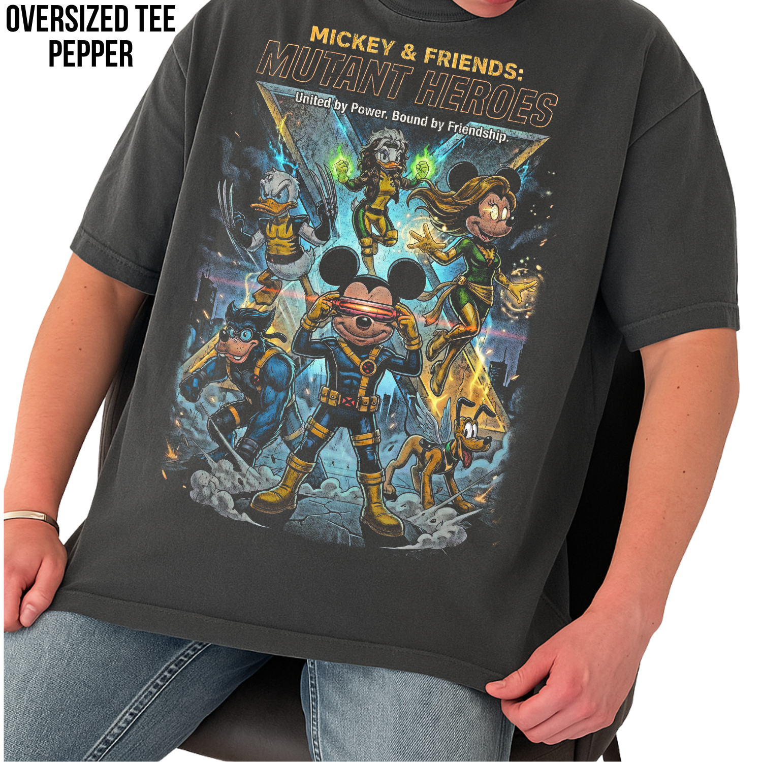 Mickey & Friends X-Men Shirt – Retro Marvel X-Men Disney Tee