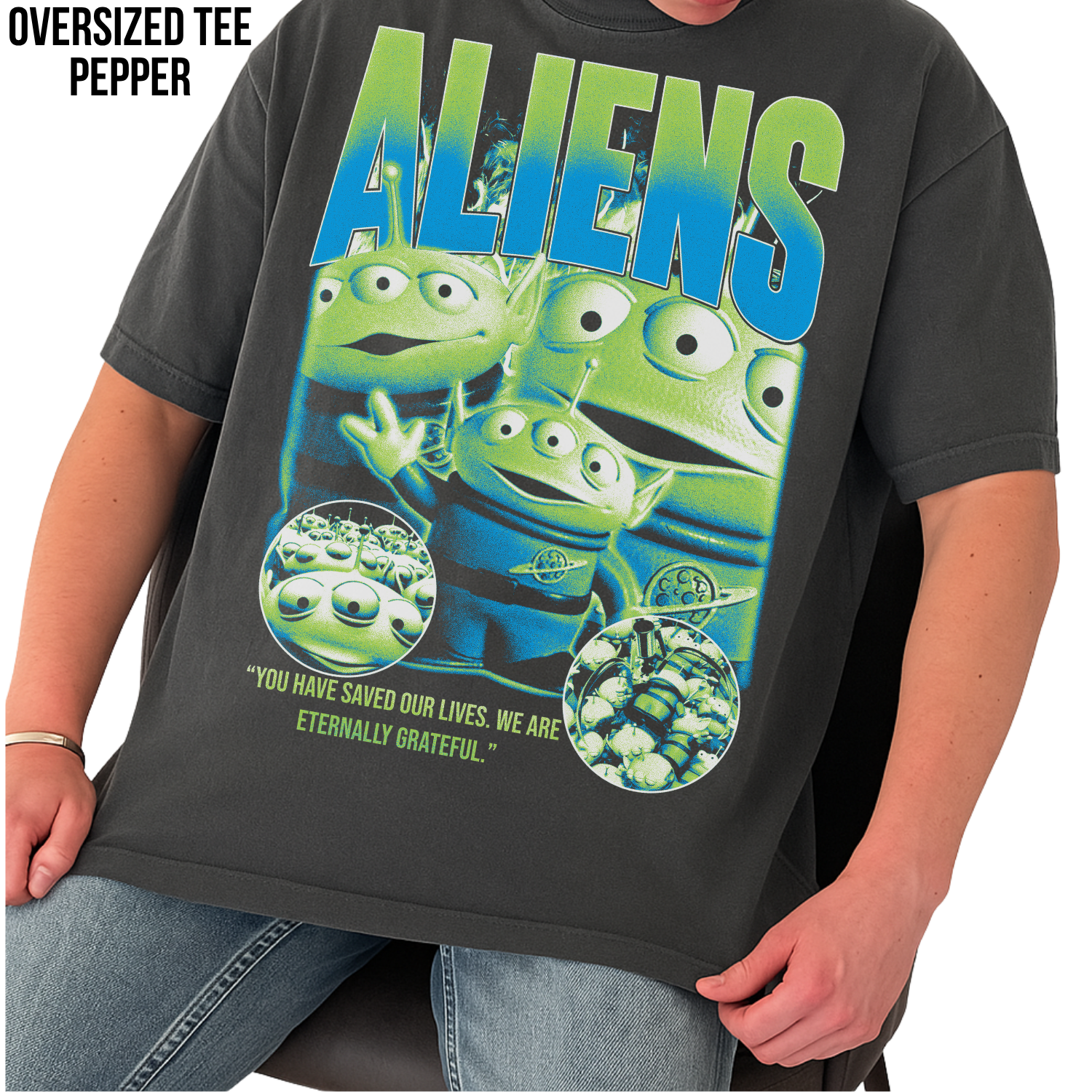 Toy Story Aliens Shirt – The Claw Graphic Tee, Toy Story Little Green Men Fan Gift, Pixar Disney Shirt, Eternally Grateful Tee