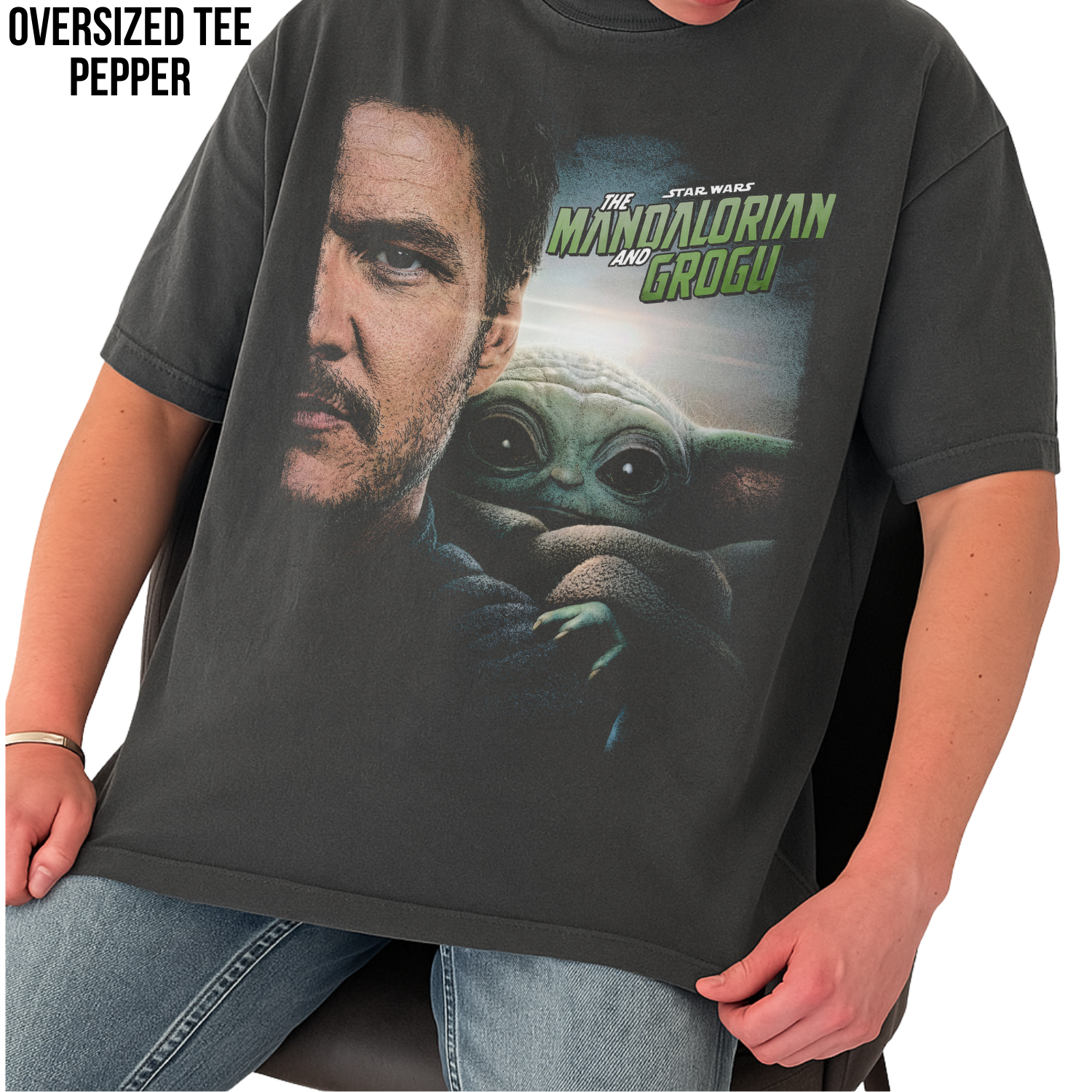 The Mandalorian & Grogu Shirt – Vintage Star Wars Graphic Tee