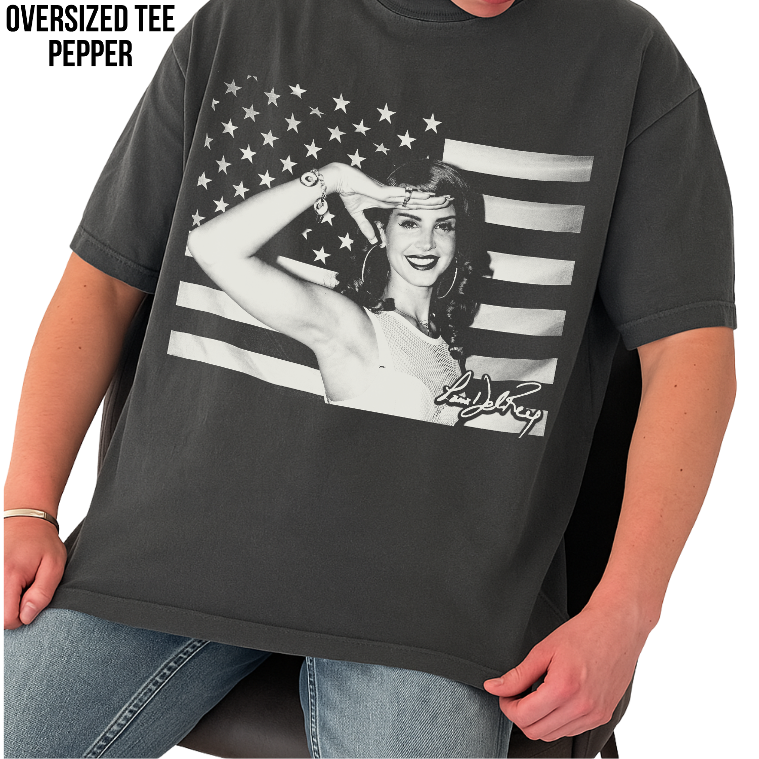 Lana Del Rey Shirt – American Flag Graphic Tee, Lana Del Rey Fan Gift