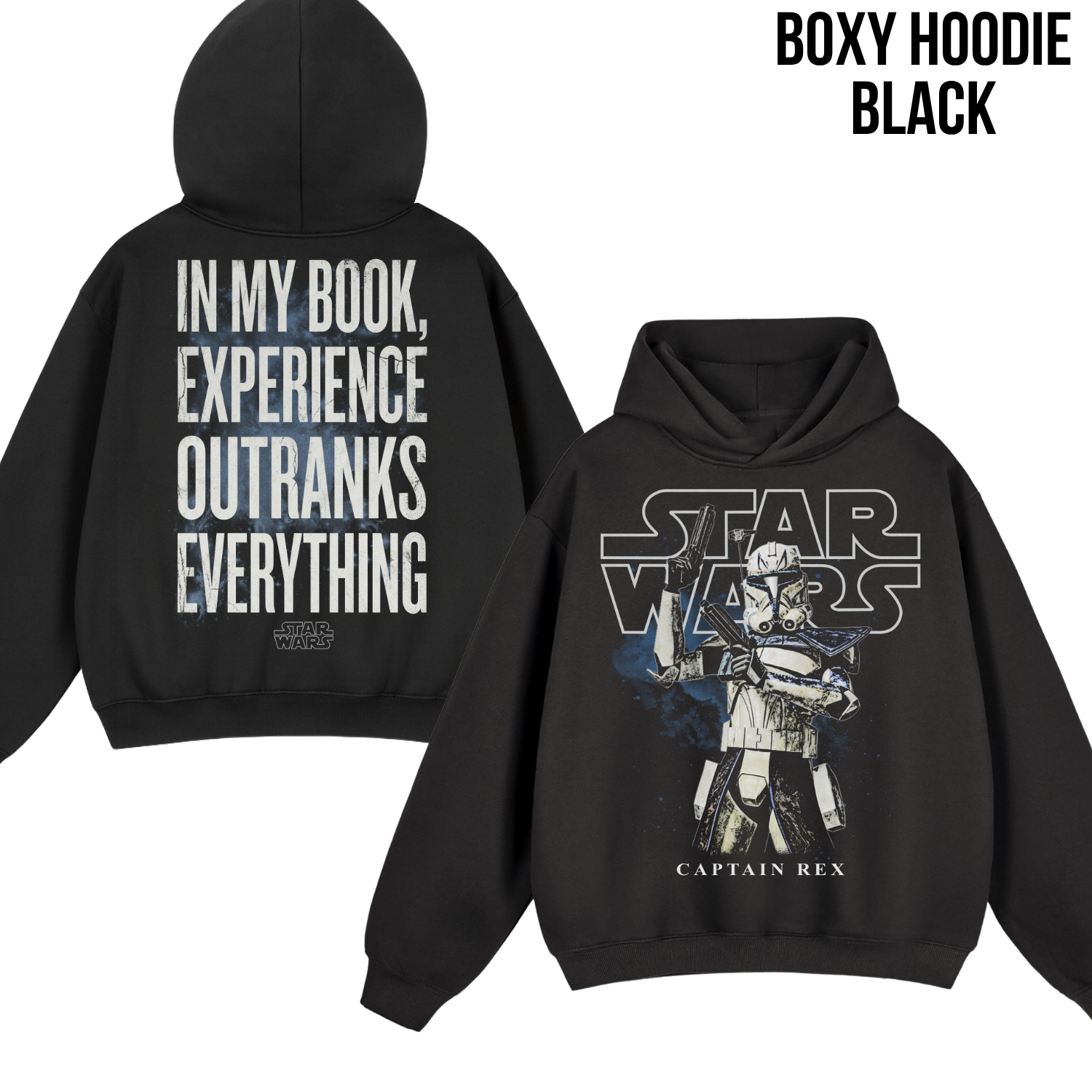 Star Wars Captain Rex Shirt – In My Book Experience Outranks Everything Tee