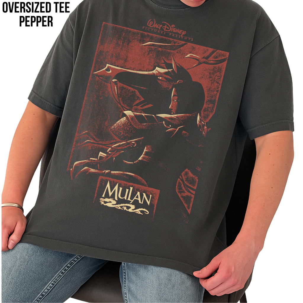 Mulan Shirt Vintage Disney Tee - Disney Princess Mulan Graphic T-Shirt