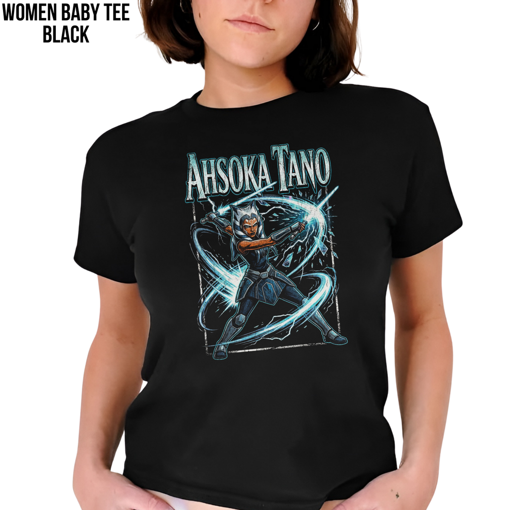 Ahsoka Tano Shirt: Star Wars Clone Wars Graphic Tee