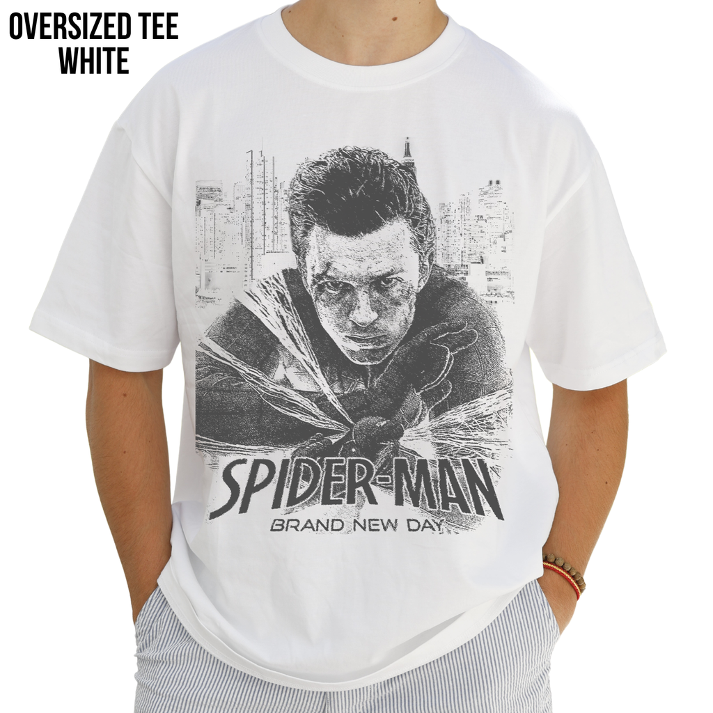 Spider-Man Brand New Day Shirt – Tom Holland Peter Parker Portrait Tee, Spider-Man Brand New Day Graphic Shirt, MCU Spider-Man Fan Gift, Marvel Graphic Tee