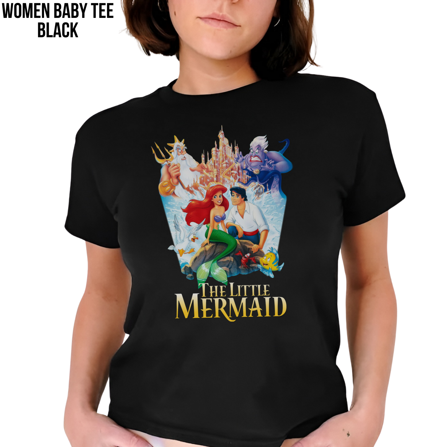 The Little Mermaid Shirt - Vintage Disney Ariel Tee