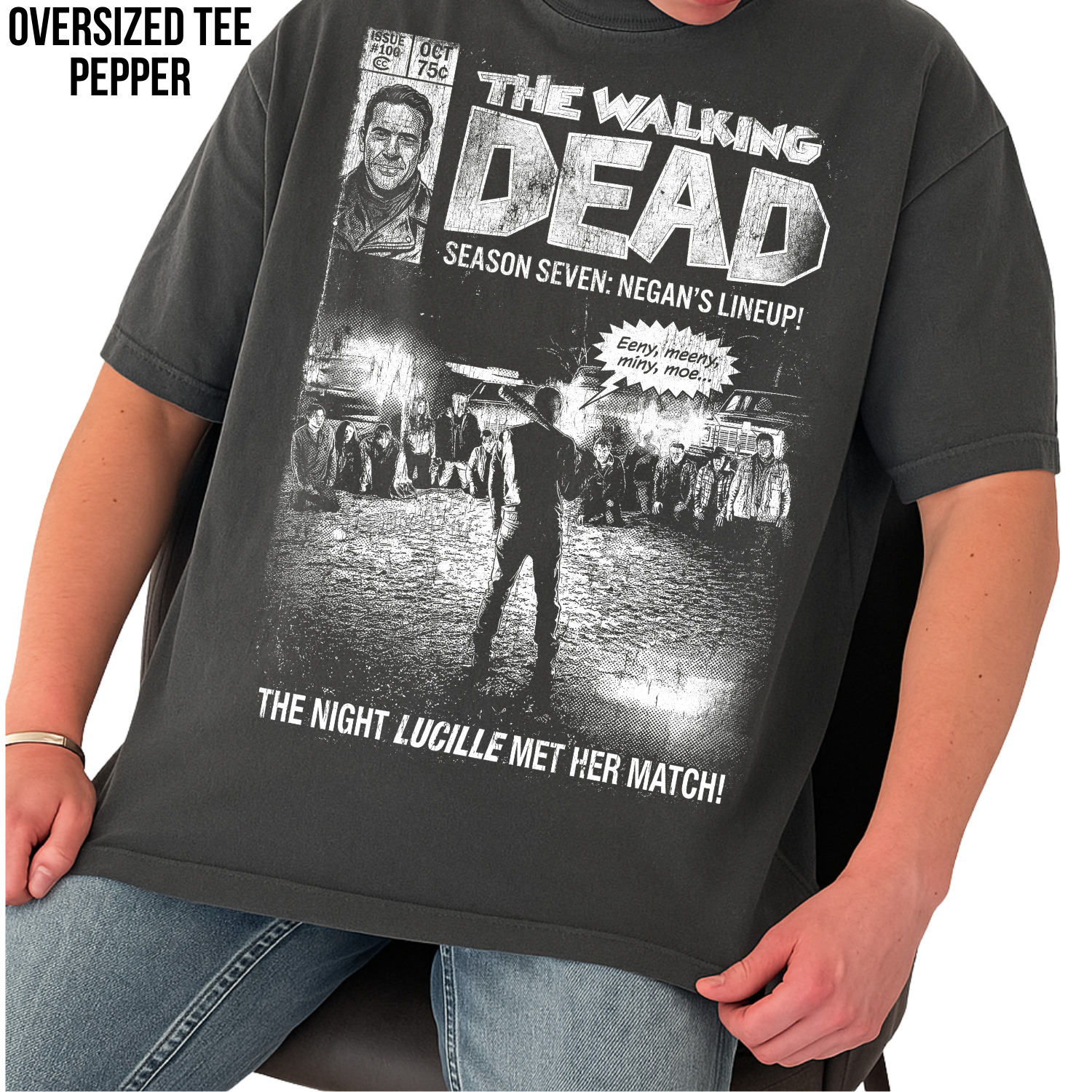 The Walking Dead Negan Shirt - Season 7 Negan Lucille Graphic
