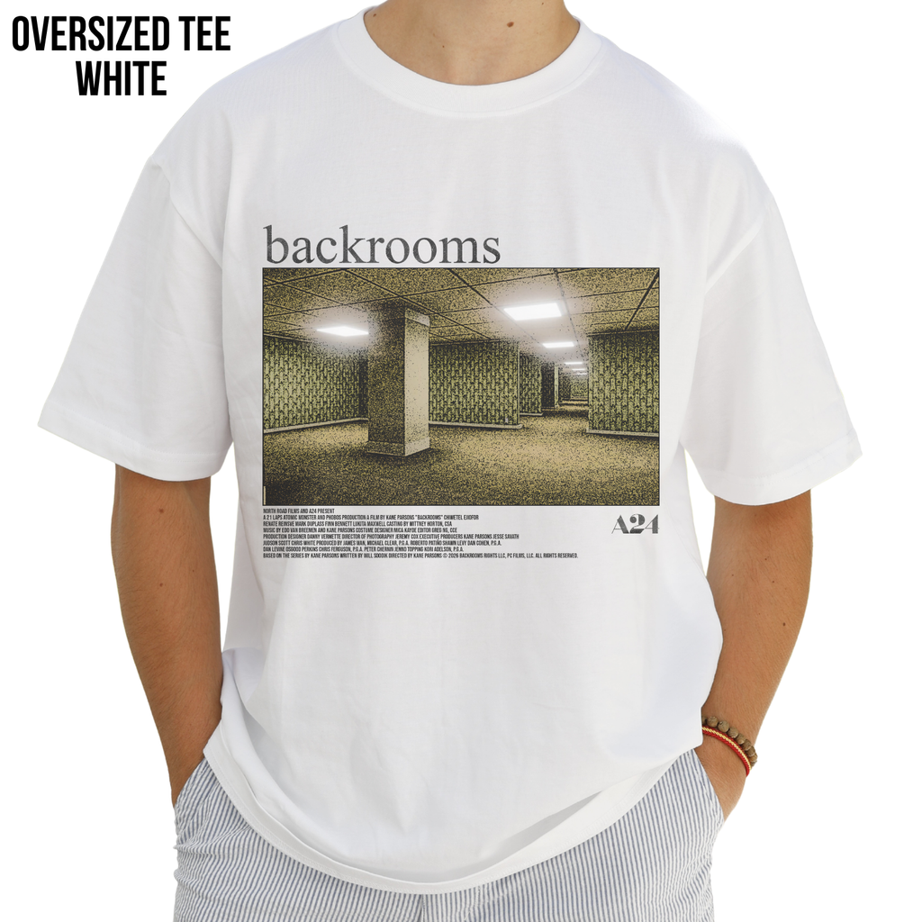 Backrooms A24 Shirt – You've Noclipped Out Of Reality Graphic Tee
