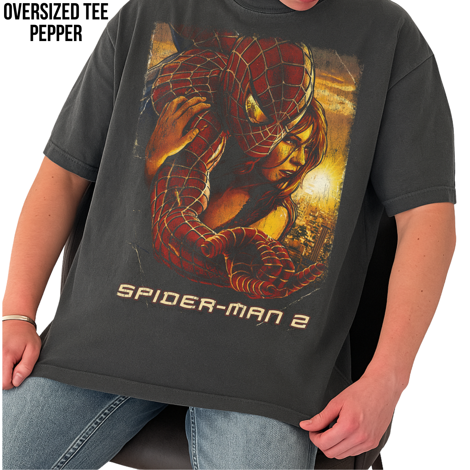 Spider-Man 2 MJ & Spidey Shirt - Tobey Maguire Spider-Man Graphic