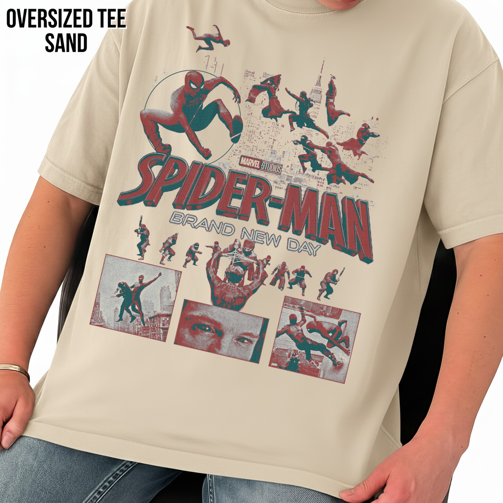 Spider-Man Brand New Day Shirt: Tom Holland Spider Man Marvel Tee