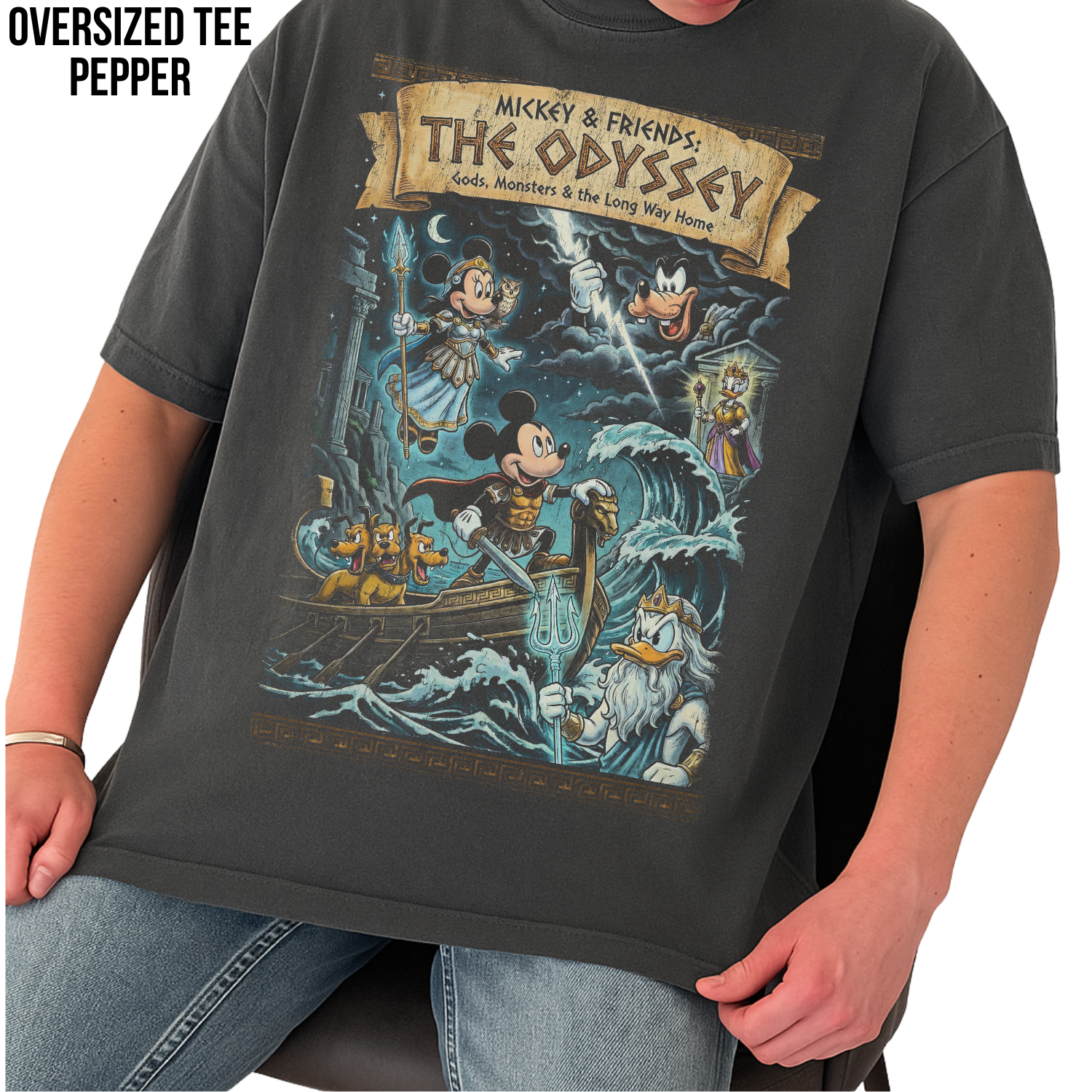 Mickey & Friends: The Odyssey Shirt – Greek Mythology Disney Tee