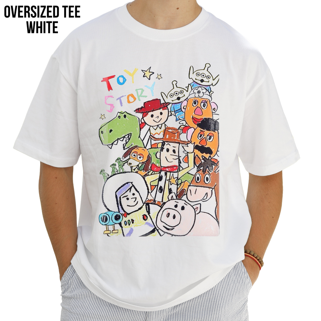 Toy Story Sketch Shirt – Hand Drawn Pixar Characters Tee, Cute Toy Story Shirt