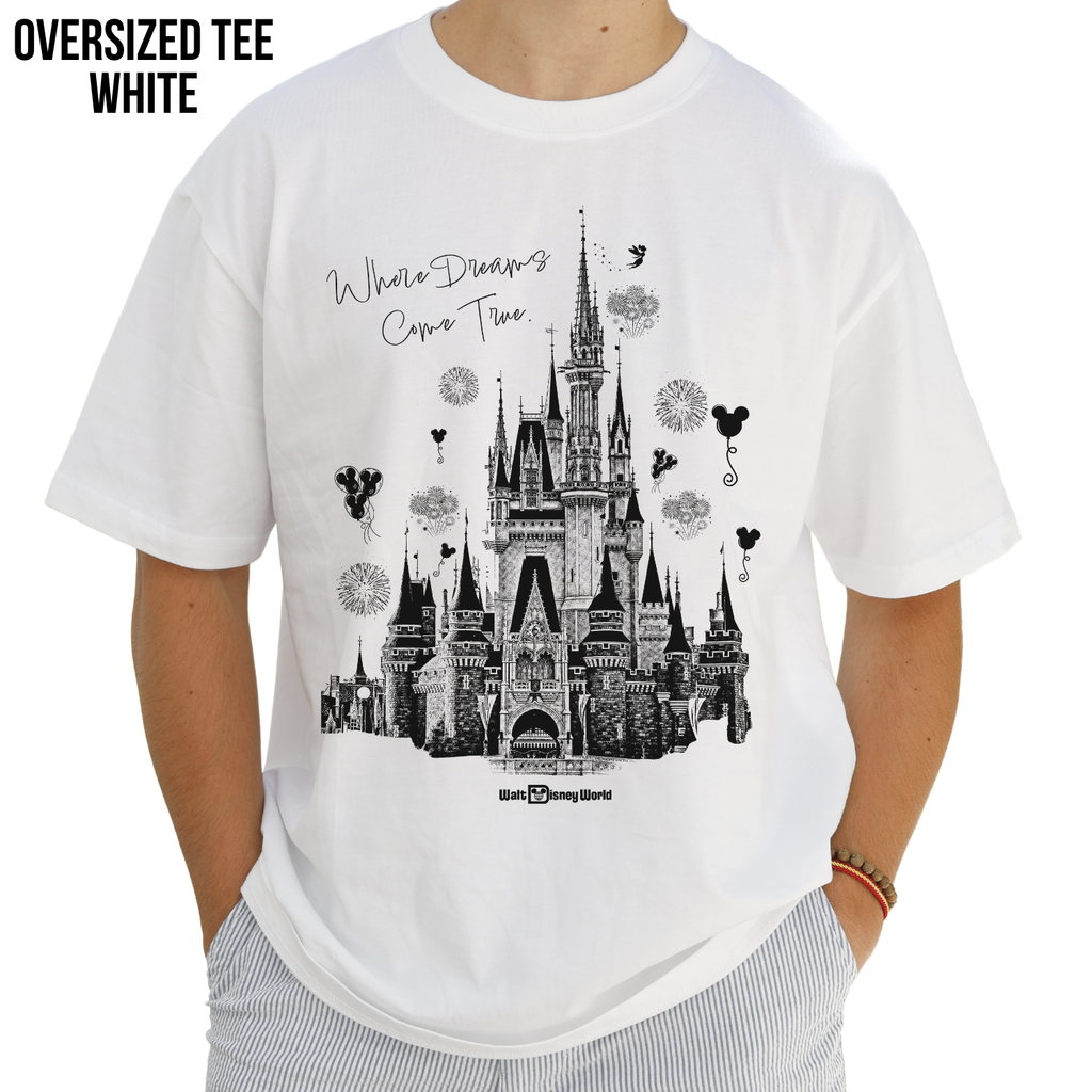 Disney Castle Shirt – Where Dreams Come True Disneyworld Tee