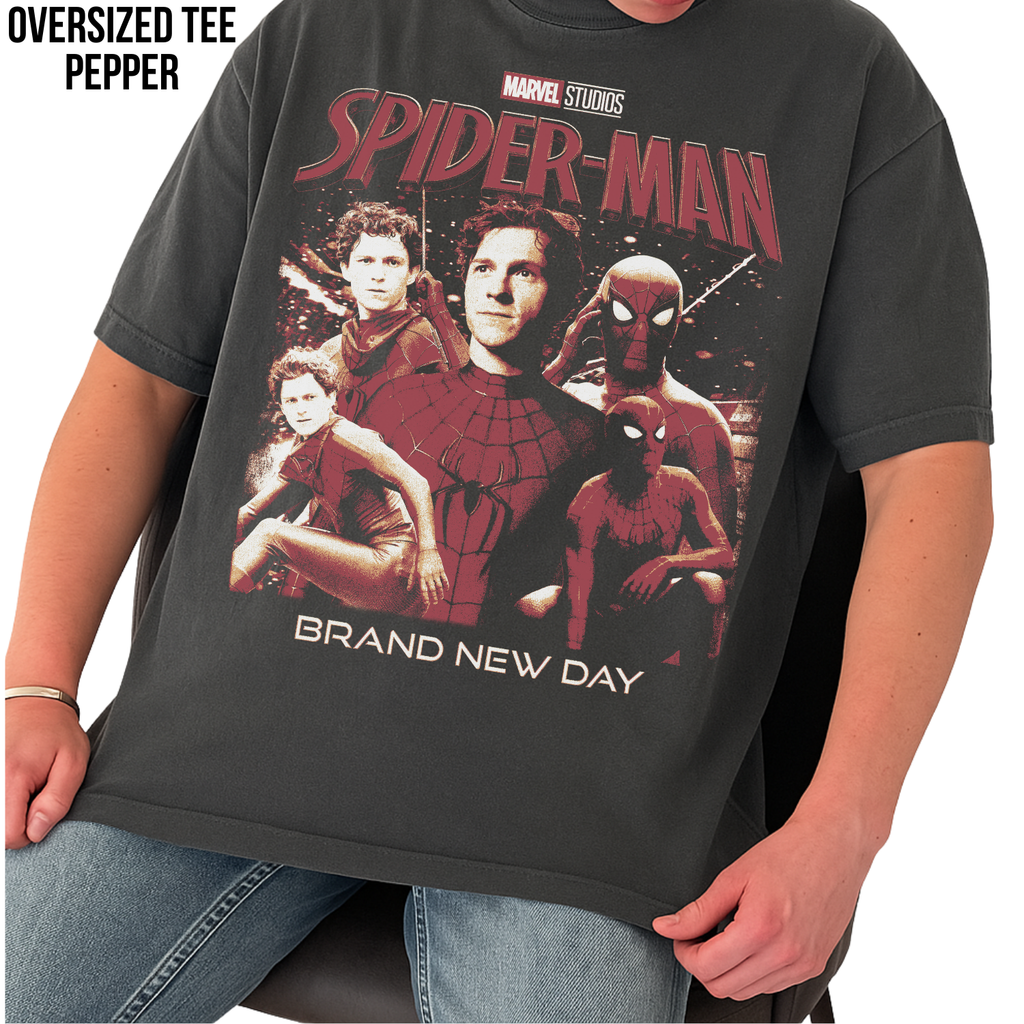 Spider-Man Brand New Day Shirt: Vintage Marvel Spider-Man Graphic