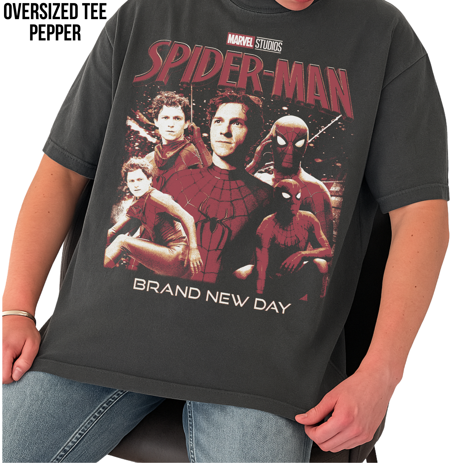 Spider-Man Brand New Day Shirt: Vintage Marvel Spider-Man Graphic