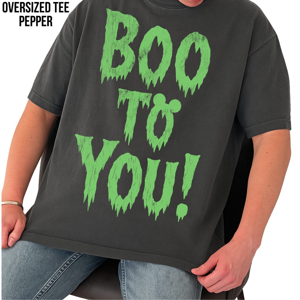 Boo To You Shirt – Mickey's Not So Scary Halloween Boo To You Tee, Disney Halloween Graphic Shirt, Magic Kingdom Halloween Fan Gift, Disney Spooky Season Shirt