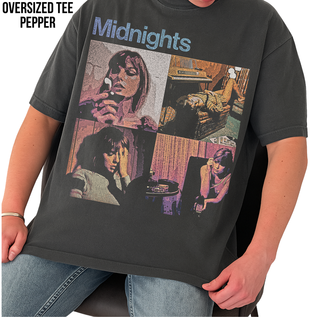 Taylor Swift Midnights Shirt – Vintage Bootleg Midnights Album Graphic Shirt, Swiftie Fan Gift, Taylor Swift Merch, Retro Midnights Shirt