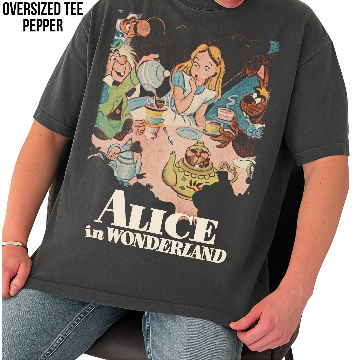 Alice in Wonderland Shirt – Vintage Tea Party Shirt, Disney Alice Tee