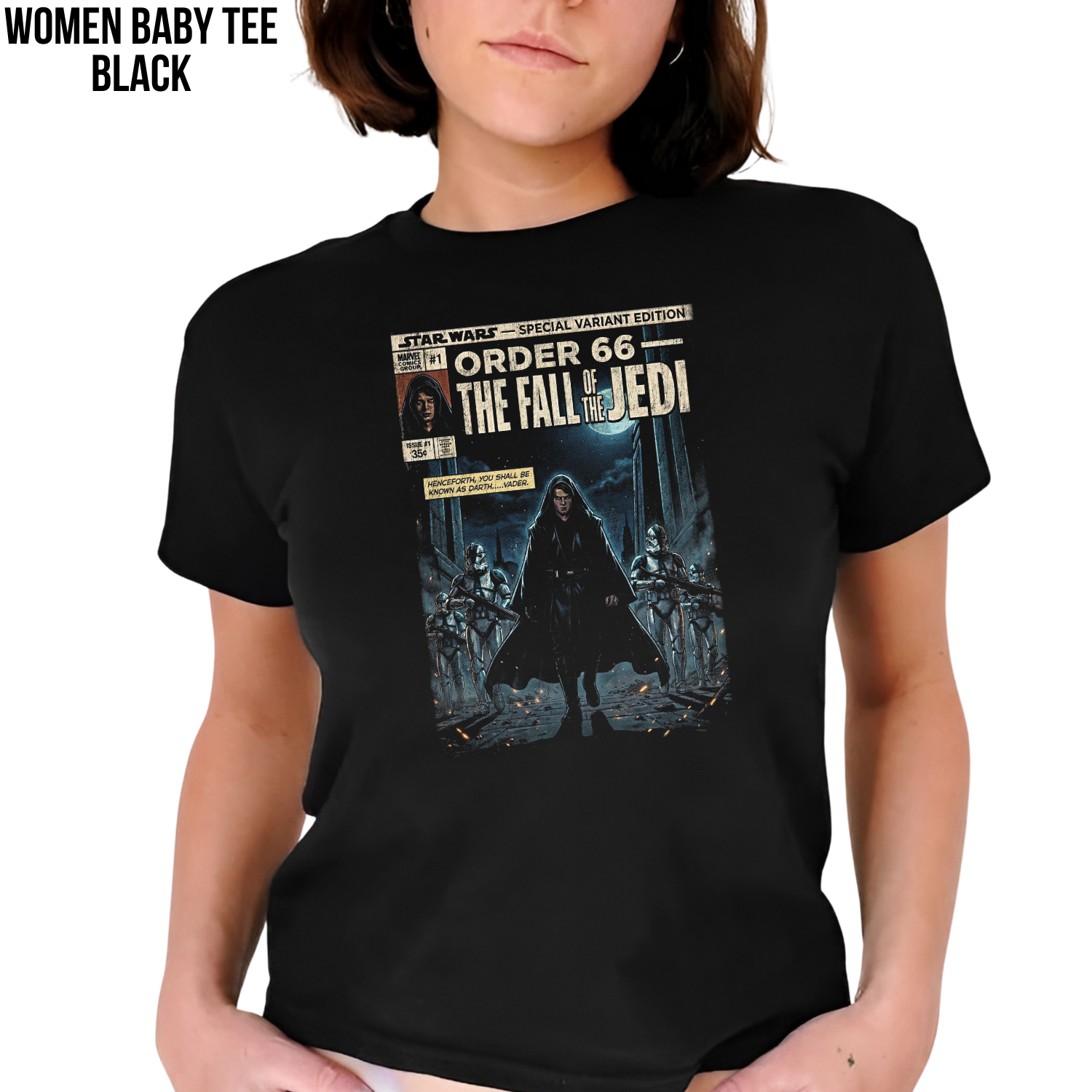 Anakin Skywalker Order 66 Shirt — Star Wars Comic Tee