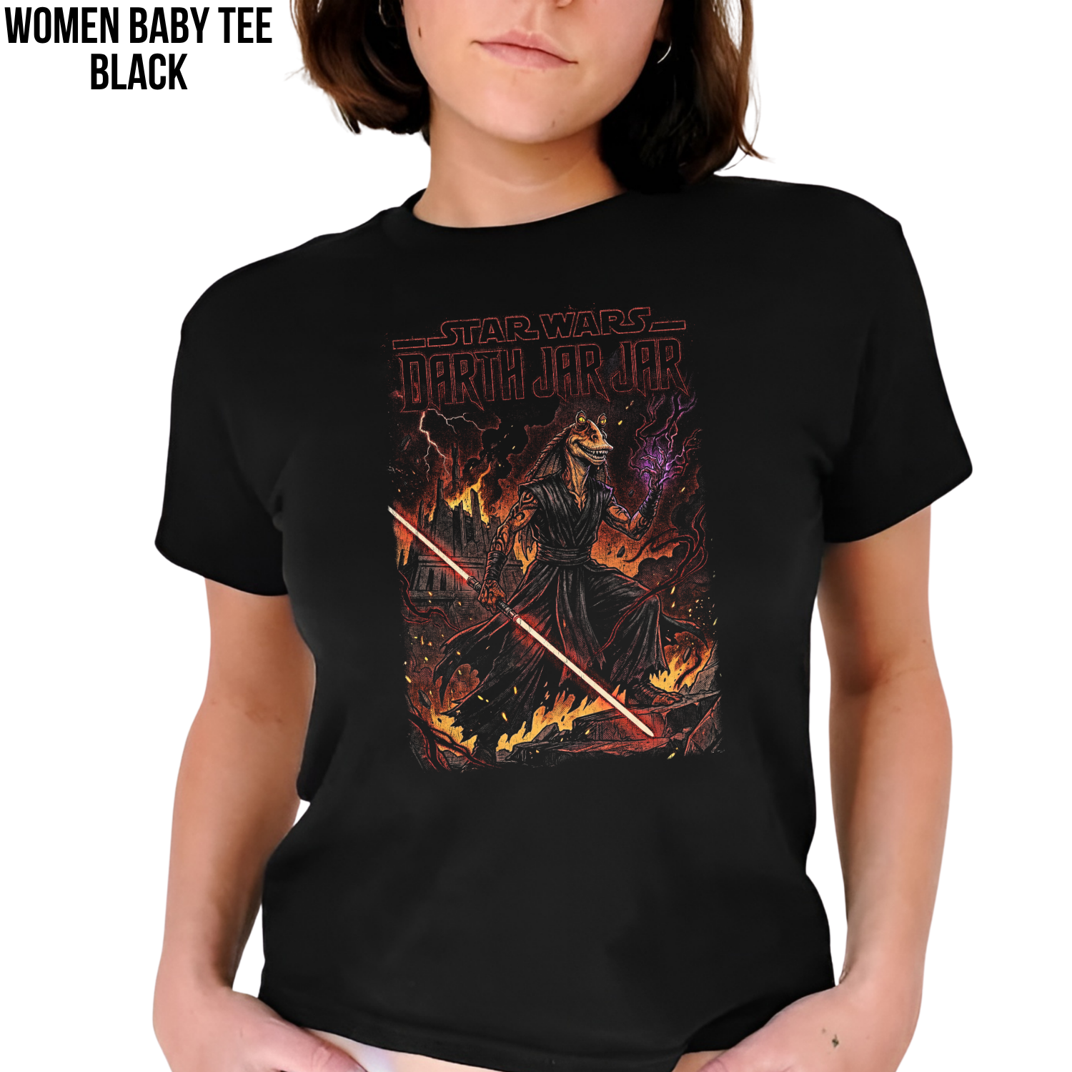 Star Wars Darth Jar Jar Shirt – Darth Jar Jar Binks Parody Tee