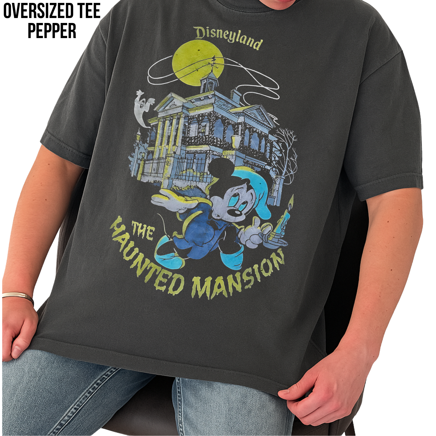 Haunted Mansion Disneyland Shirt - Halloween Mickey Haunted Mansion Tee