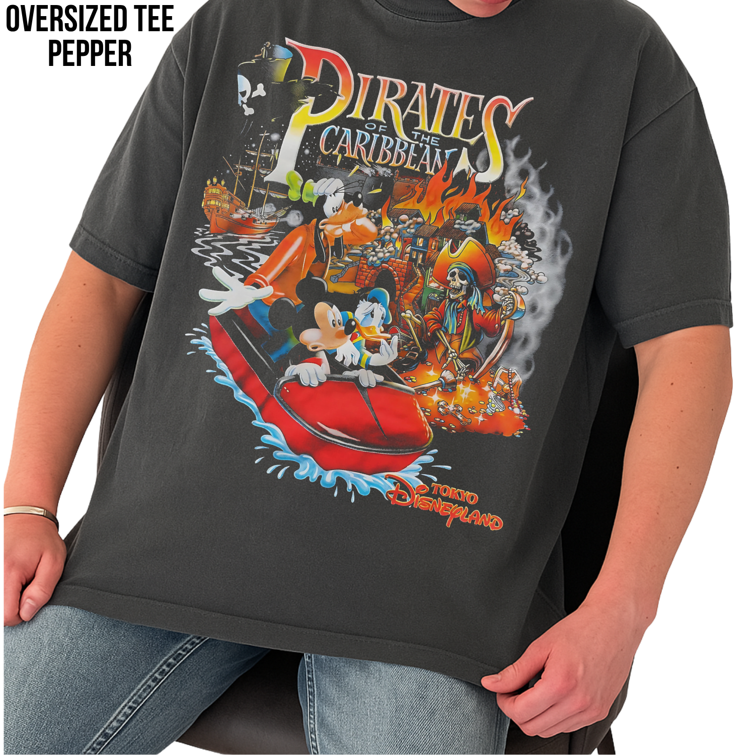 Mickey & Friends Disney Pirates of the Caribbean Ride Shirt - Disney Pirate Shirt