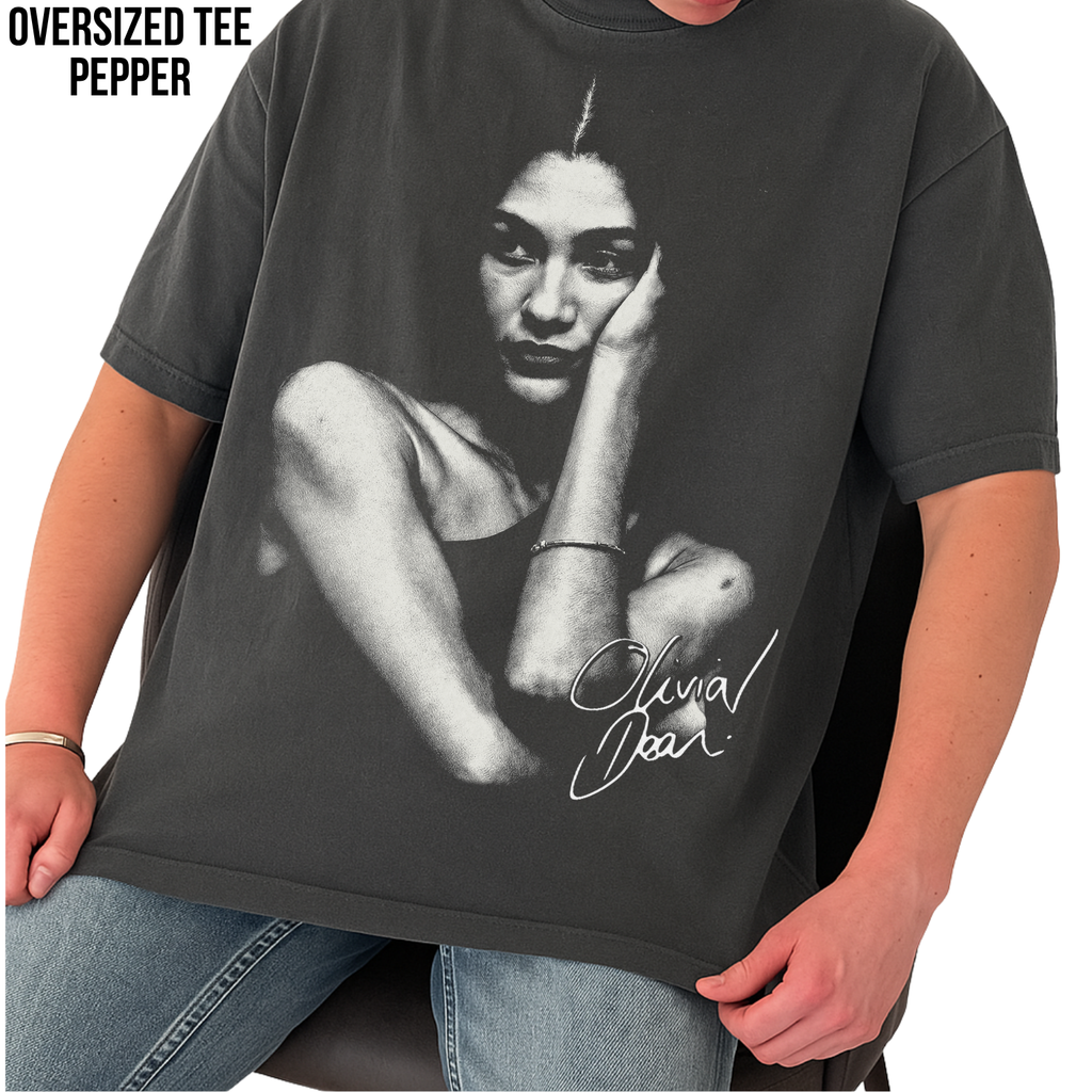 Olivia Dean Shirt – Grayscale Portrait Graphic Tee, Olivia Dean Fan Gift, The Art of Loving Album Shirt