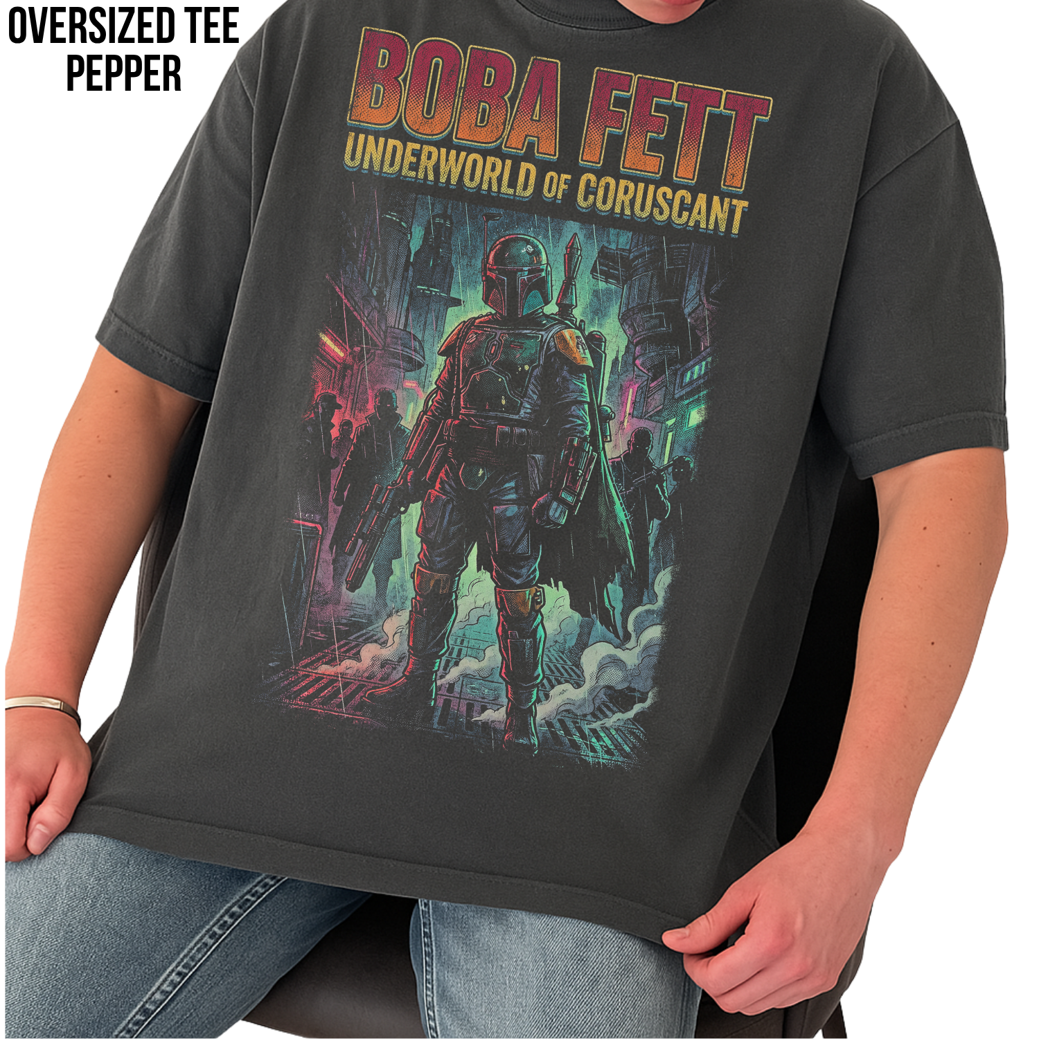 Boba Fett Shirt – Star Wars Bounty Hunter Shirt, Vintage Star Wars Tee