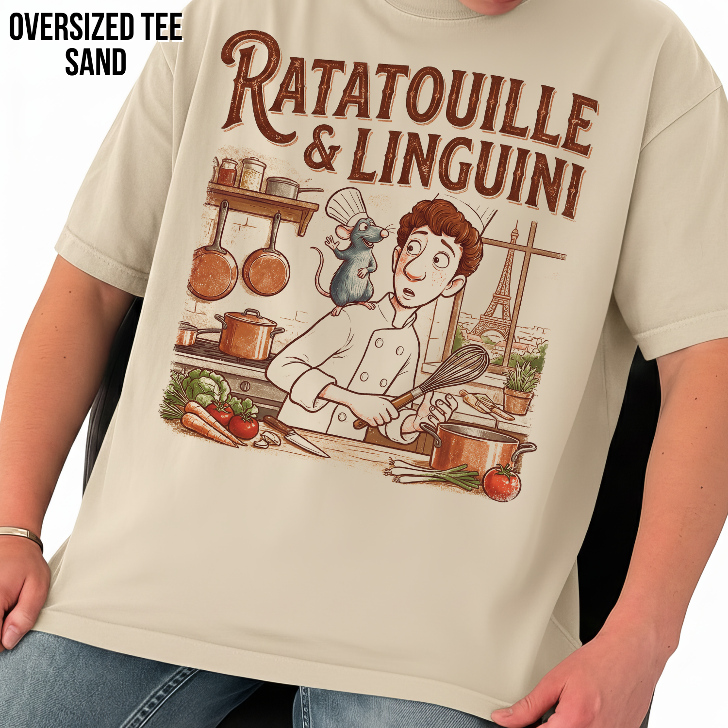 Ratatouille Remy & Linguini Shirt: Disneyland Paris Tee