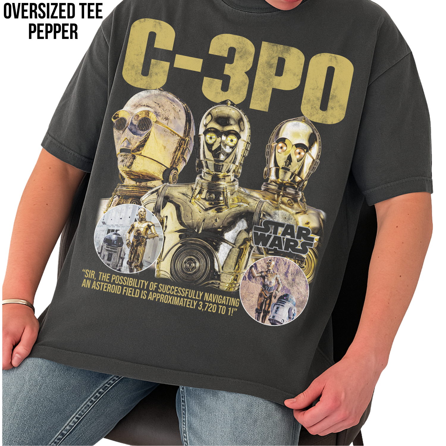 Retro Star Wars Droid C-3PO Shirt - Star Wars Droid Shirt