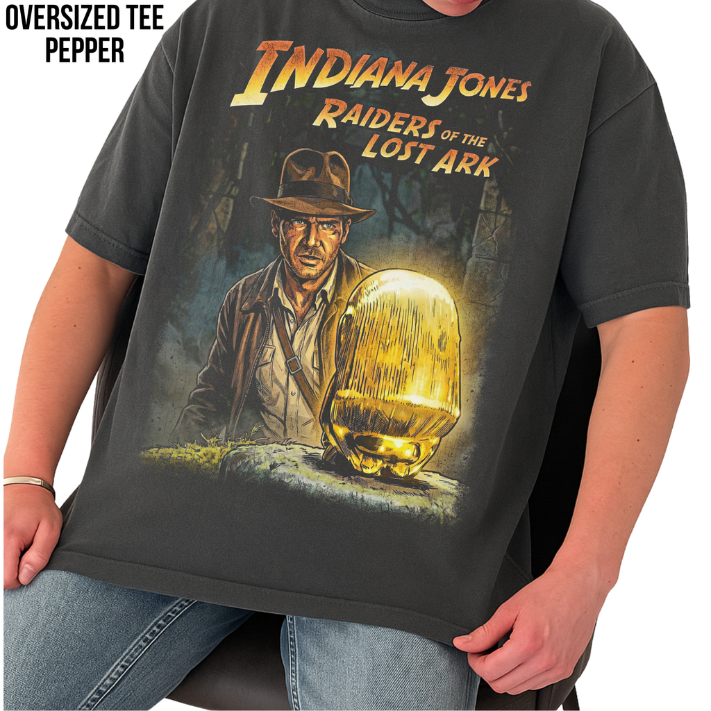 Indiana Jones Shirt – Raiders of the Lost Ark Tee, Indiana Jones Graphic Tee
