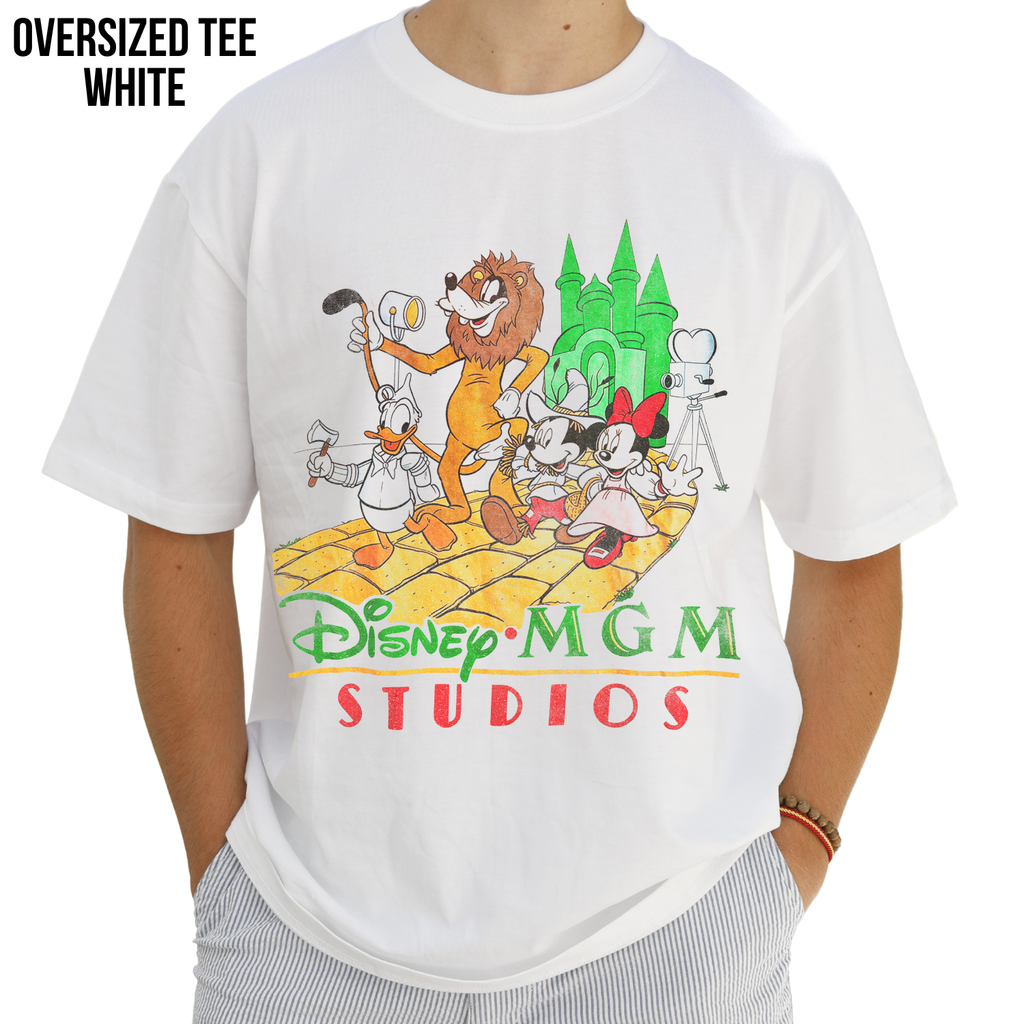 Disney MGM Studios Shirt – Vintage Disney MGM Studios Mickey Minnie Donald Wizard of Oz Graphic Tee, Disney Hollywood Studios Fan Gift, Retro Disney Park Shirt