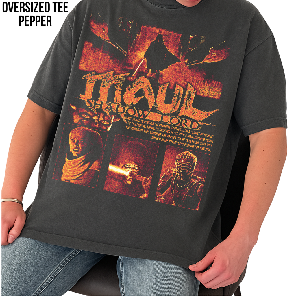 Darth Maul Shadow Lord Shirt: Vintage Star Wars Maul Tee