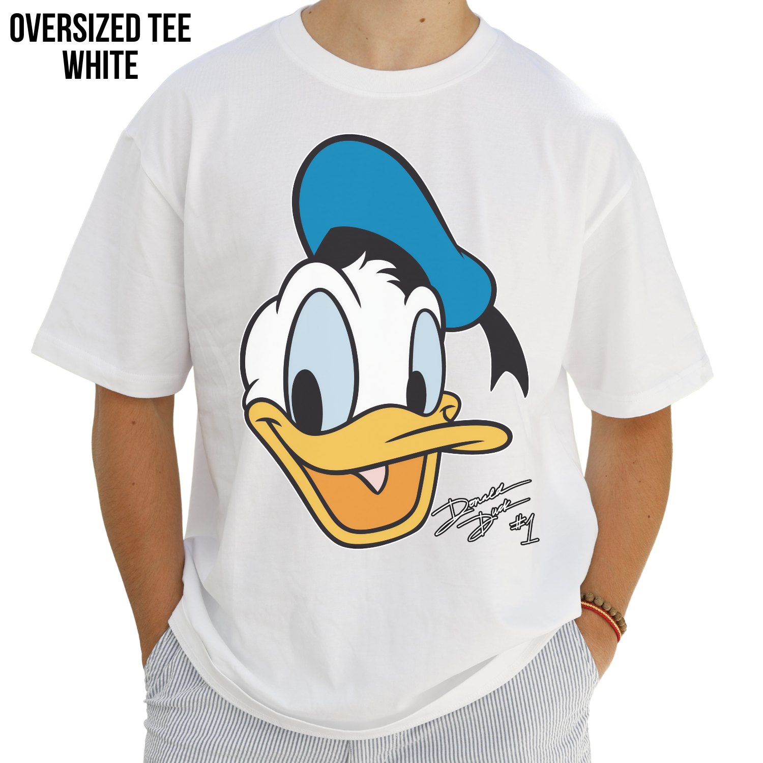 Retro Donald Duck Shirt - Disney Donald Duck Signature Tee